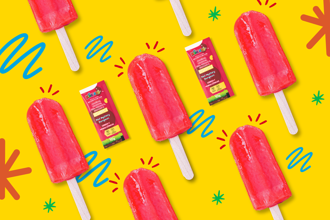 Paletas Happy Cherry: Una Forma Fresca y Diferente de Hidratar a tus Peques