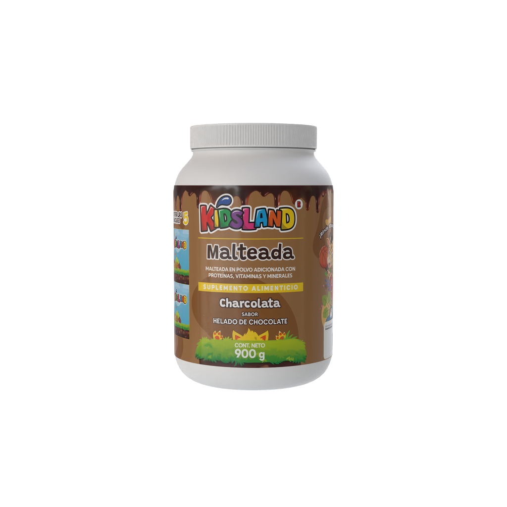 Malteada en Polvo Charcolata | Adicionada con Proteínas, Vitaminas y Minerales | 900 g