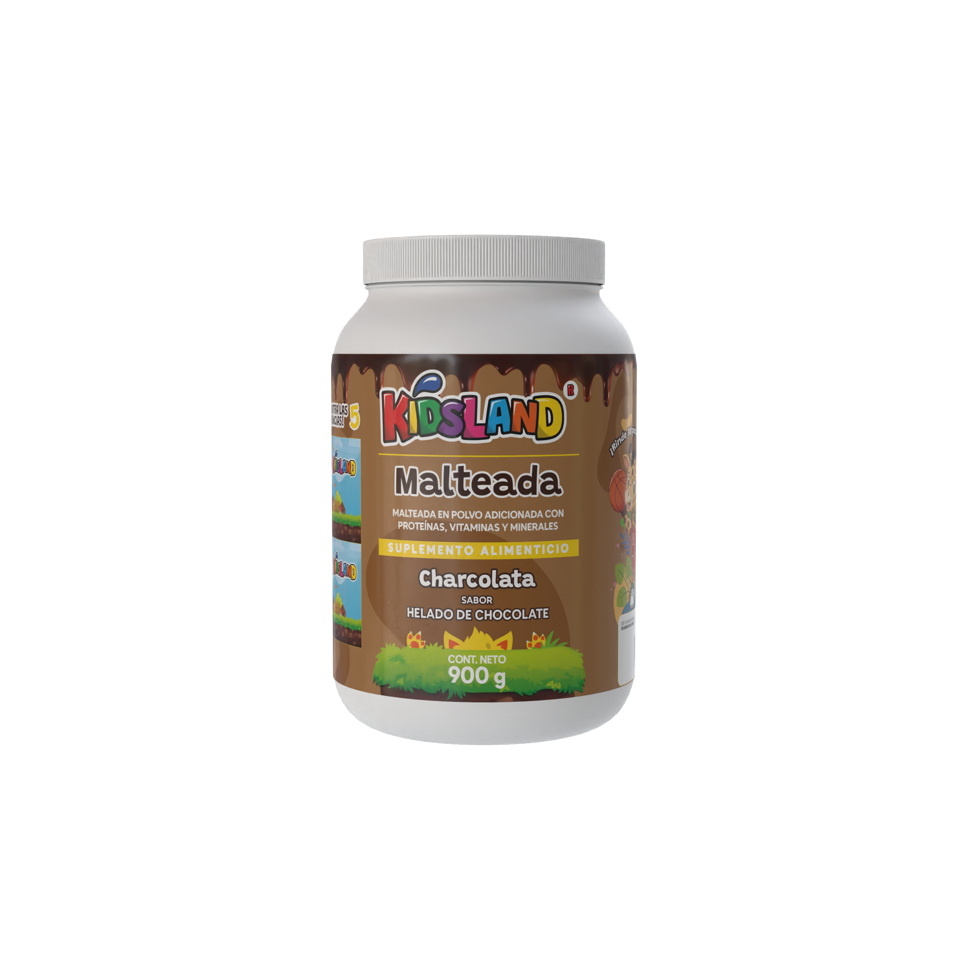 Malteada en Polvo Charcolata | Adicionada con Proteínas, Vitaminas y Minerales | 900 g