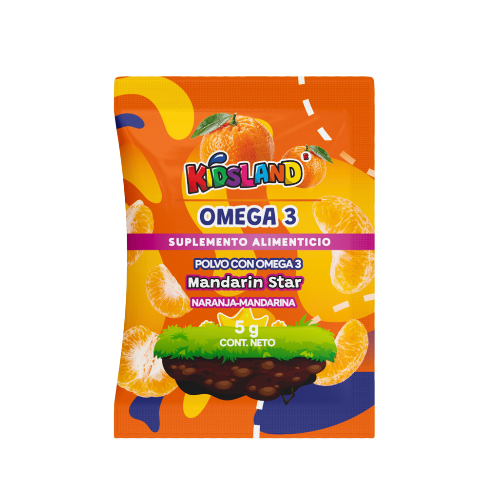 Omega 3 en Polvo | Mix de Sabores | 20 Sobres
