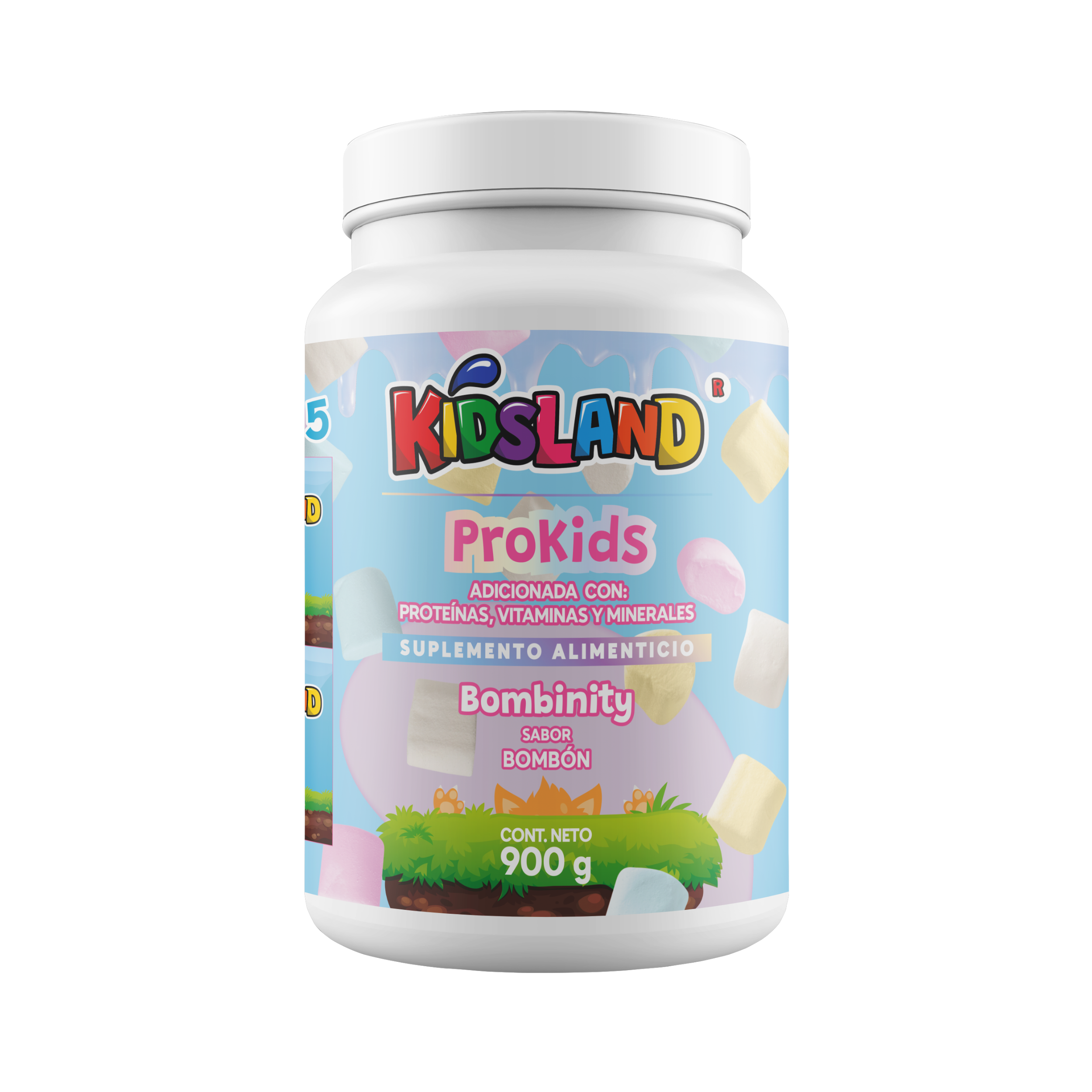 ProKids Proteína Bombinity | Adicionada con Vitaminas y Minerales | 900 g