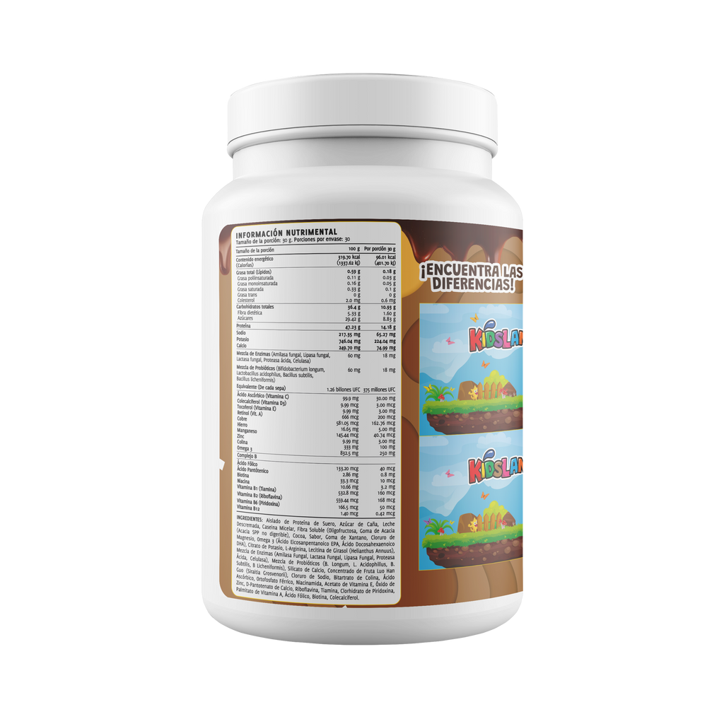 ProKids Proteína Charcolata | Adicionada con Vitaminas y Minerales | 900 g