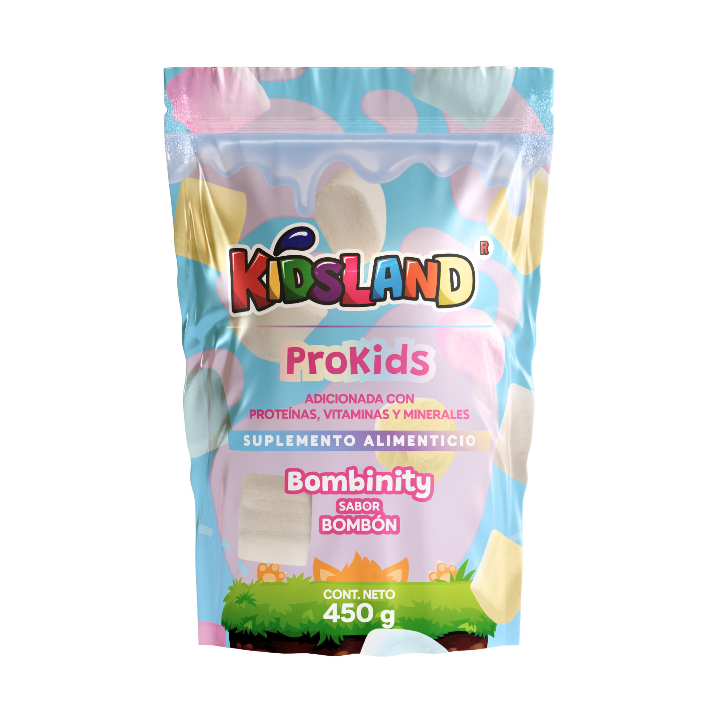 ProKids Proteína Bombinity | Adicionada con Vitaminas y Minerales | 450 g