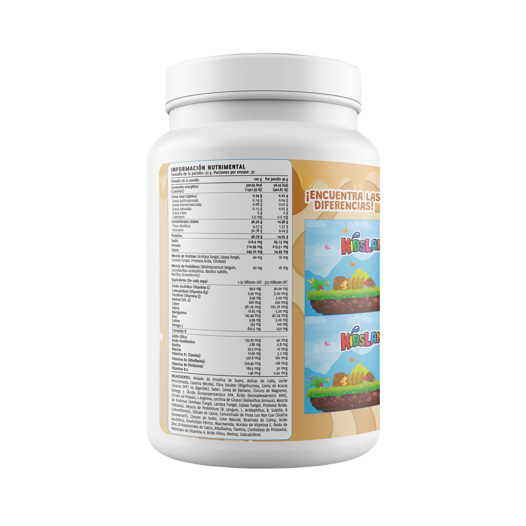 ProKids Proteína Vannilice | Adicionada con Vitaminas y Minerales | 900 g